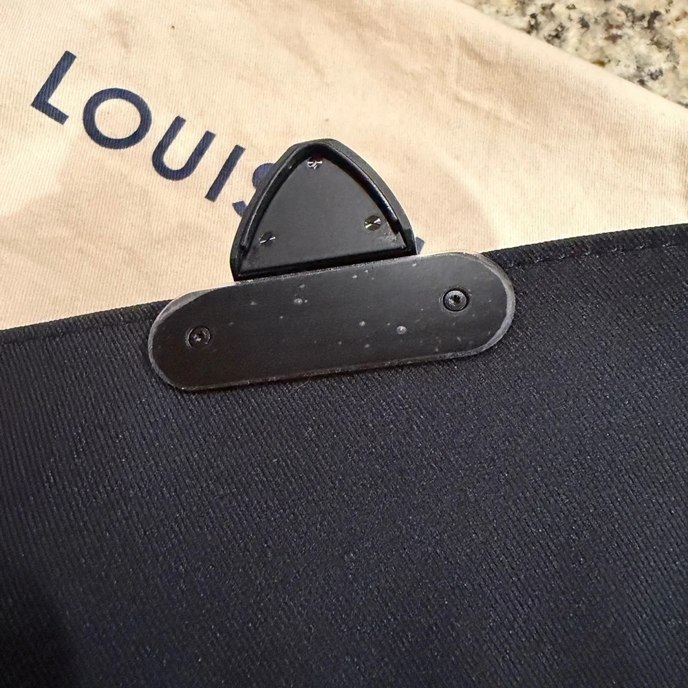 Louis Vuitton S Lock messenger Brown and Green Monogram Bag